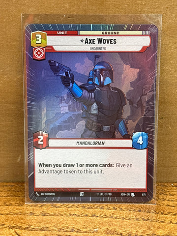 Axe Woves: Undaunted(Hyperspace)(Foil)