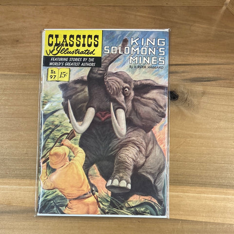 Classics Illustrated #97: King Solomons's Mines