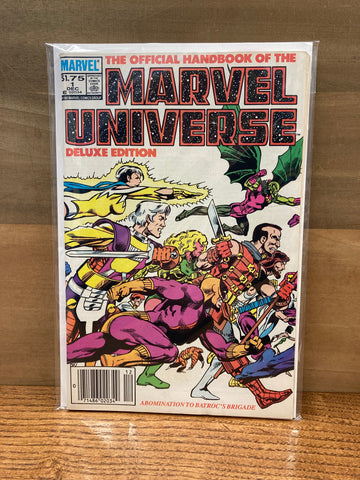 The Official Handbook Of The Marvel Universe Deluxe Edition #1