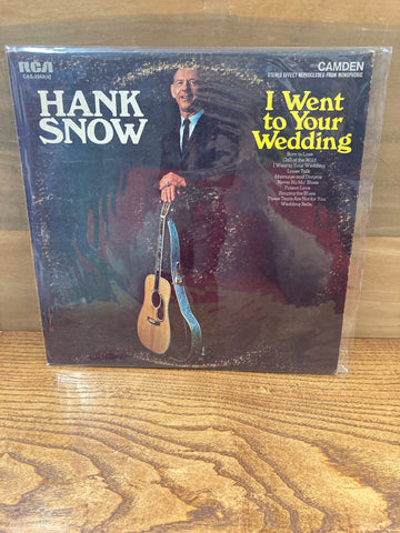 I Went to Your Wedding: Hank Snow