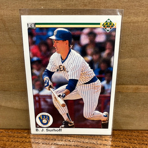 BJ Surhoff(1990) Upper Deck #159