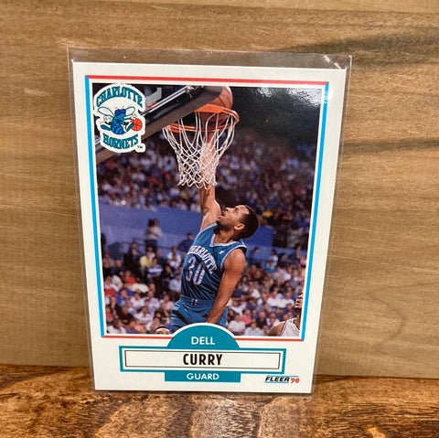 Dell Curry(1990) Fleer #18