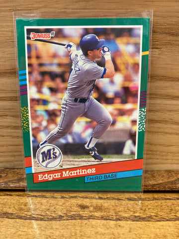 Edgar Martinez(1991) Donruss #606