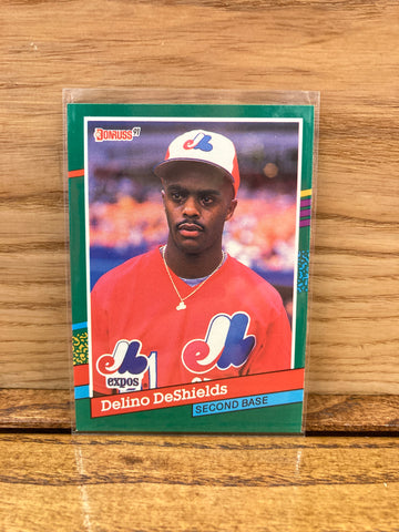 Delino DeShields(1991) Donruss #555