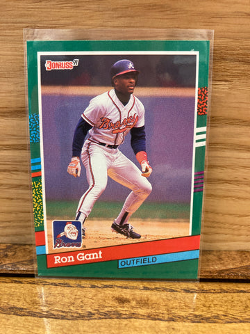 Ron Gant(1991) Donruss #507