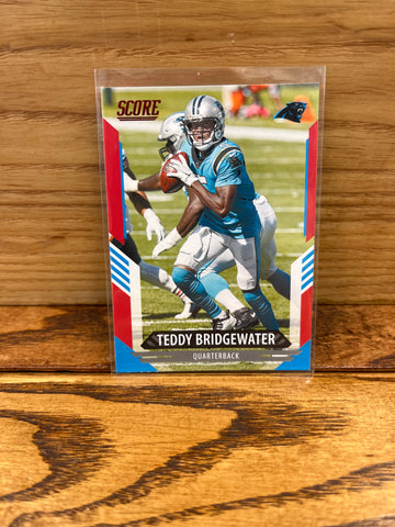 Teddy Bridgewater(2021)Panini Score #197 Red