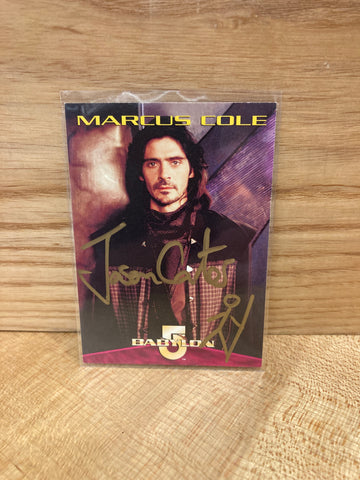 Marcus Cole #7(Signed ByJason Carter)