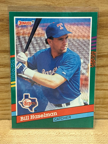 Bill Haselman(1990) Donruss #679