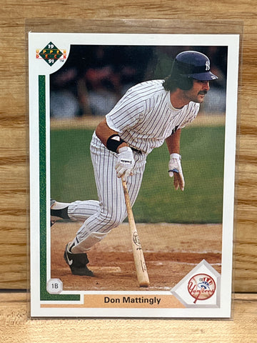 Don Mattingly (1991) Upper Deck #354