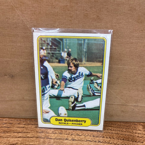 Dan Quisenberry(1982) Fleer #422