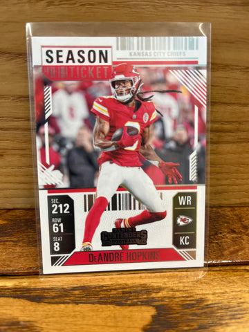 DeAndre Hopkins(2024)Panini Contenders #97