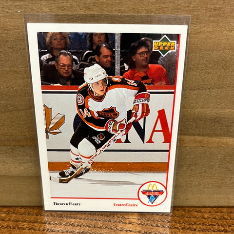 Theoren Fleury(1991)McDonalds #MC18