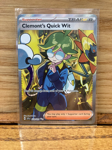 Clemont's Quick Wit(Full Art)