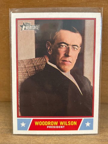 Woodrow Wilson(2025)Topps Heritage NS-52