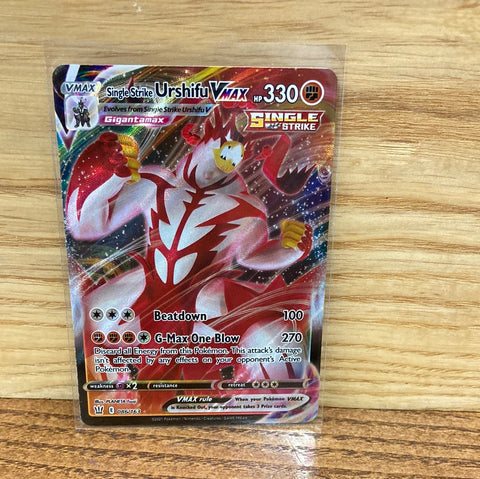 Single Strike Urshifu Vmax