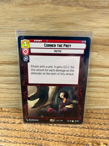 Corner the Prey