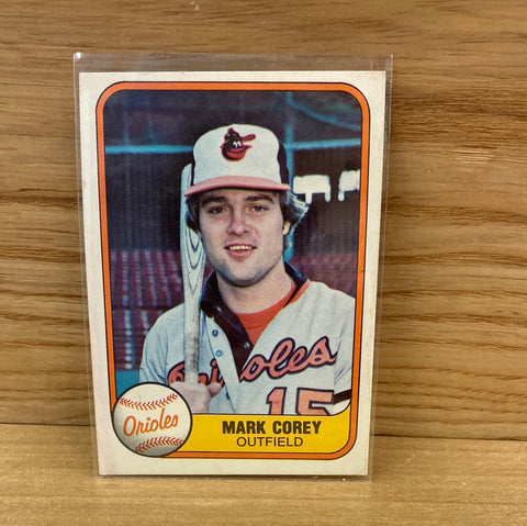 Mark Corey(1981) Fleer #193