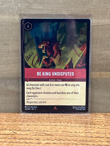 Be King Undisputed