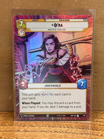 Qi'Ra: Master of Teras Kasi(Hyperspace)(Foil)