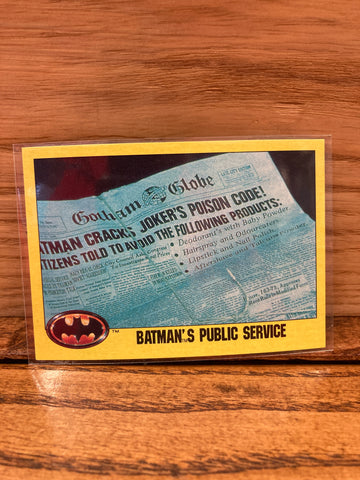Batman's Public Service #226