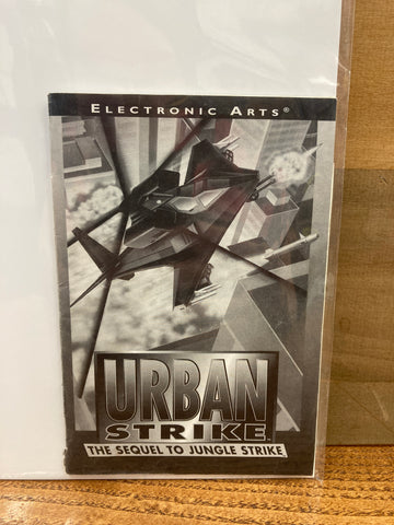 Urban Strike Manual(Sega Genesis)