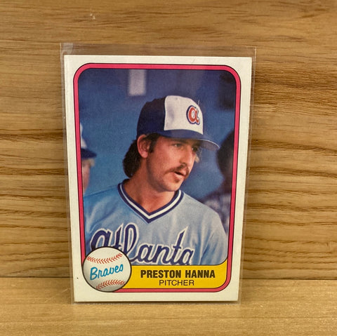Preston Hanna(1981) Fleer #264