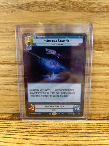 Arcana Star Map: Path to Peridea(Hyperspace)(Foil)