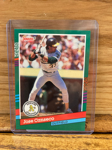 Jose Canseco(1991) Donruss #536