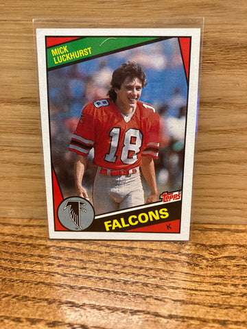 Mike Luckhurst(1984) Topps #217