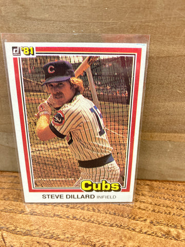Steve Dillard(1981) Donruss #502