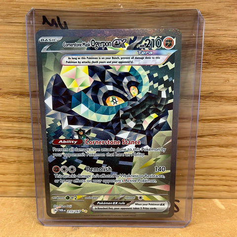 Cornerstone Mask Ogerpon ex(Special Illustration Rare)