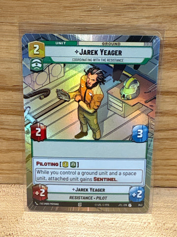 Jarek Yeager: Coordinating With The Resistence(Hyperspace)(Foil)