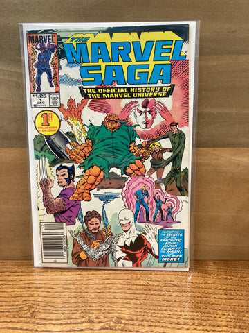 The Marvel Saga #1