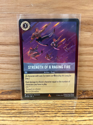 Strength of a Raging Fire