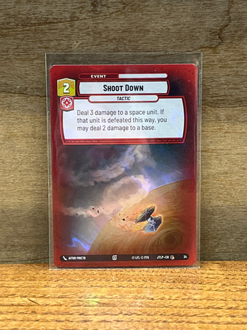 Shoot Down(Foil)(WP Promo)
