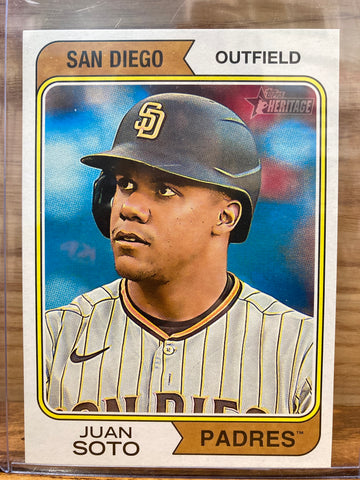 Juan Soto(2023) Topps Heritage #OB-JS