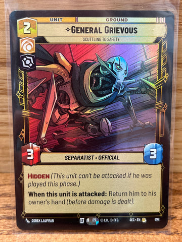 General Grievous: Scuttling to Safety(Foil)