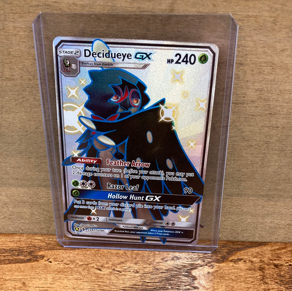 decidueye gx pokemon card price GX(Shiny)(Full Art) – The Frugal Dutchman Pack Options::Lugia (Unsearched) abc-grade-c GX rule Green Land Steal Deck