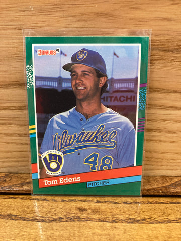 Tom Edens(1991) Donruss #590