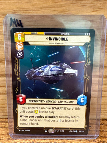 Invincible: Naval Adversary