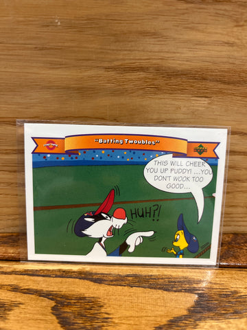 Batting Twoubles(1991) UD Looney Tunes #88