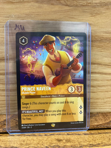 Prince Naveen: Ukulele Player