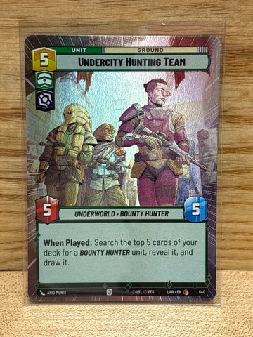 Undercity Hunting Team(Hyperspace)(Foil)