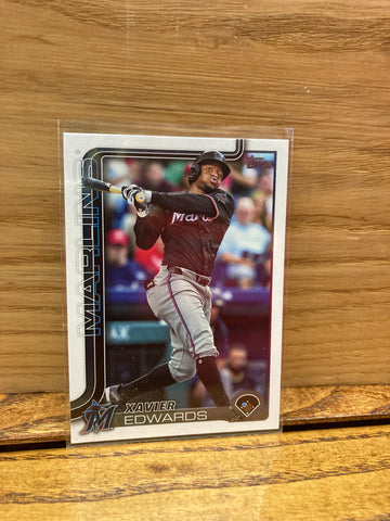 Xavier Edwards(2025) Topps S1 #258
