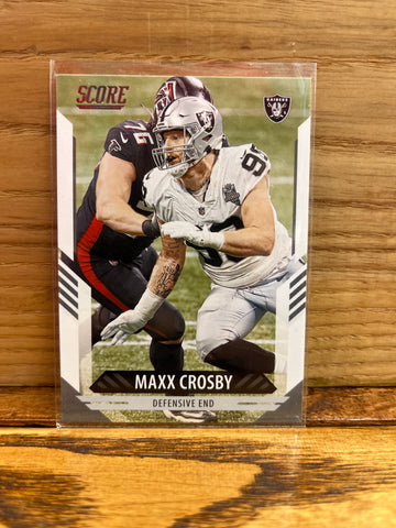 Maxx Crosby(2021)Panini Score #230