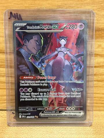 Team Rocket's Mewtwo ex(SIR)