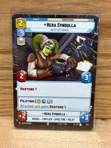 Hera Syndulla: We've Lost Enough(Hyperspace)