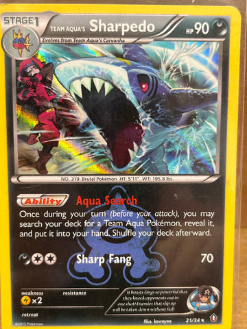 Team Aqua's Sharpedo(Holo)