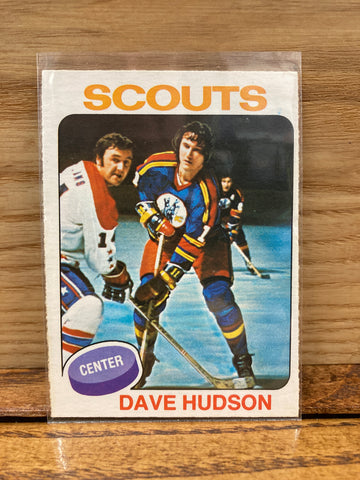 Dave Hudson(1975) O Pee Chee #122