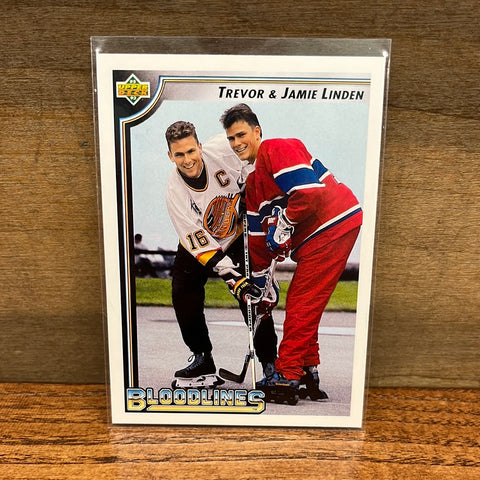 Trevor & Jamie Linden(1992-93) Bloodlines #38